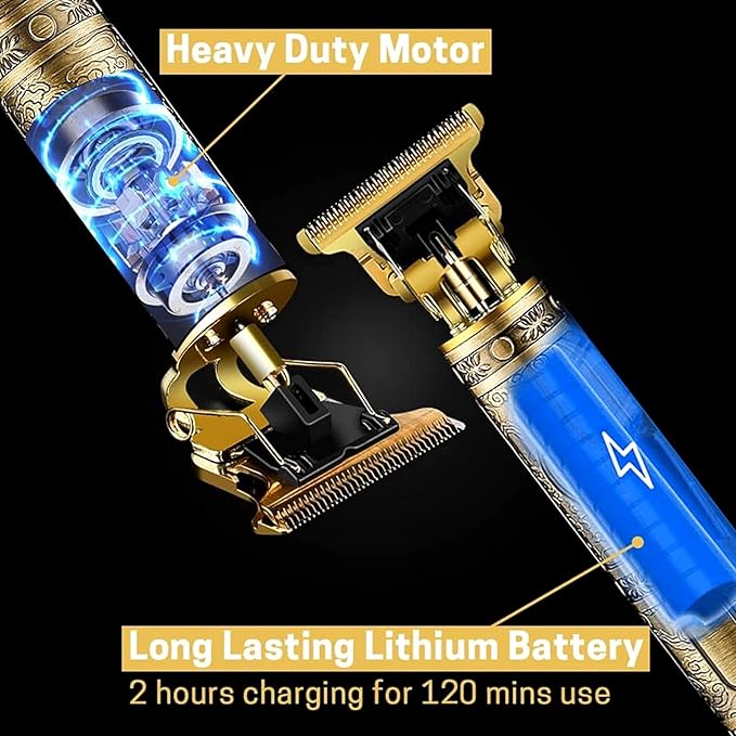 GOLDEN TRIMMER 4-in-1 Styler for Trimming | Shaving | Beard Edging | Body Hair Trimming