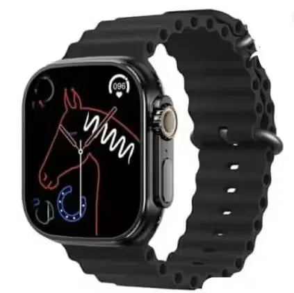 Smart T800 Ultra Smart Watch 1.99" Series 8 HD Display - Campatible for IOS & Android -Bluetooth Call, Fitness Tracker, Voice Assistance|Orange