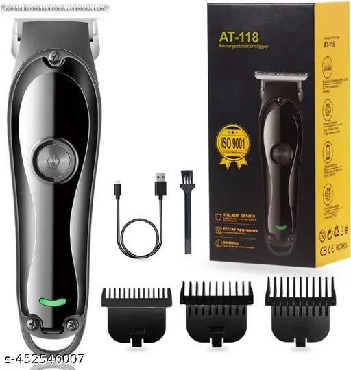 Latest Edition Trimmer for Men Battery Powered WaterProof Cordless Grooming Trimmer for Men, with LED Spotlight & Status Display